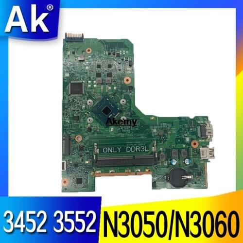 CN-0PW4MN PW4MN mainboard For DELL INSPIRON 3452 3552 laptop motherboard Iris BSW MB 14279-1 PWB:896X3 N3050/N3060 NOTEBOOK PC