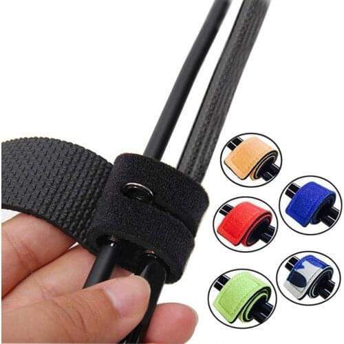 6 Pcs NEW Fishing Rod Strap Tackle Elastic Wrap Band Pole Holder Accessories Diving Materials Non-slip Firm