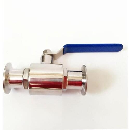 Fit 102mm Pipe OD x 4" Tri Clamp Sanitary Ball Shut Off Valve SUS 304 Stainless Beer Brewing Home