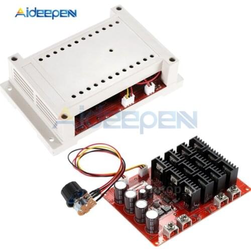 DC 10-50V 60A Motor Speed Controller 15000HZ PWM HHO RC Controller 12V 24V 36V 48V 3000W MAX