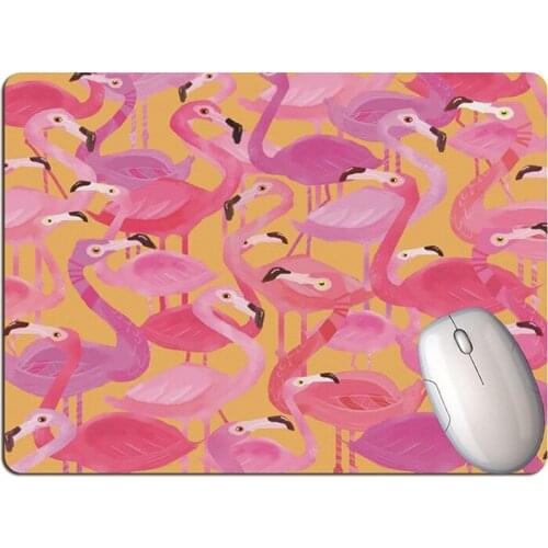 Flamingo Mouse Pad Student Computer Mouse Non-slip Notebook Pad Office Keyboard Protection Pad Table Mat