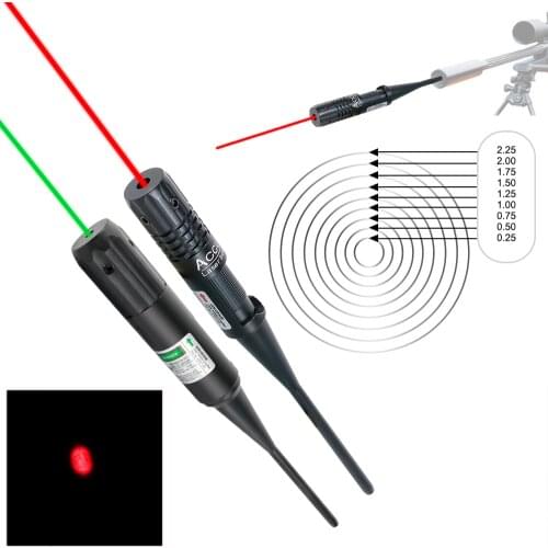 Red/Green Laser Boresighter Kits for .177 to .50 Caliber Riflescope Green Red Dot Bore Sight for Tactical Hunting