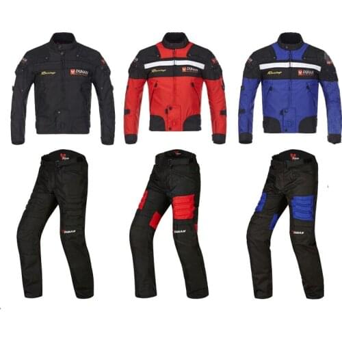 DUHAN motorcycle suit riding jacket motorbike racing clothing with removable cotton Lining JD020 free shipping SWX MOTO
