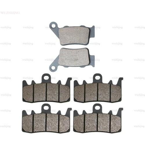 Brake Pad set fit APRILIA Caponord 1200 Rally Travel Pack (13-16) BMW F 800 R (15-17) DUCATI Monster 797 (17) Front Rear