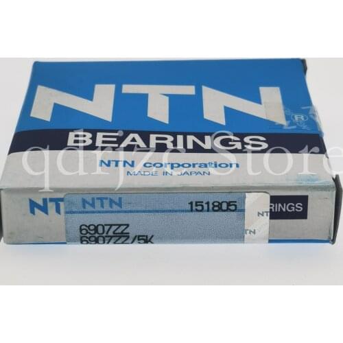NTN Deep groove ball bearings 6907ZZ/5K 6907Z = 61907-2Z 35mm X 55mm X 10mm
