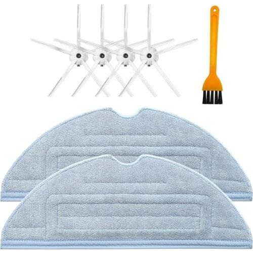 Mopping Cloths Side Brush for Xiaomi Roborock S7 T7 T7Plus Vacuum Cleaner Cleaning Pads Robot Vacuum Part