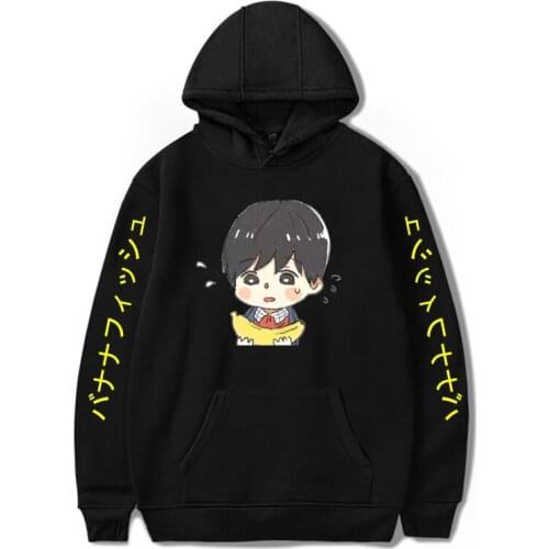 Anime Banana Fish Hoodie Ash Lynx Printed Men/Women Fashion Harajuku Hooded Unisex Sweatshirt Pullover Streetwear Clothes Coat
