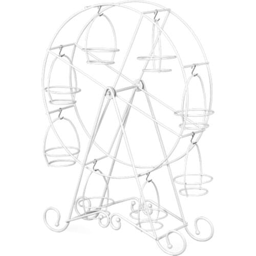 Party Rotatable Pastry Cupcake Holder 8 Cups Supplies Cake Stand Ferris Wheel Kitchen Home Retail