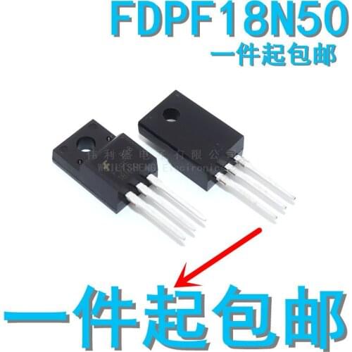 10PCS/LOT FHF18N50 New off-the-Shelf MOS Field Effect Transistor FDPF18N50 18A 500V TO-220F