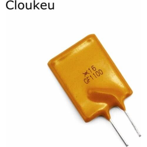 10Pcs RGEF1100 PPTC Resettable fuse 16V 11A 11000MA GF1100