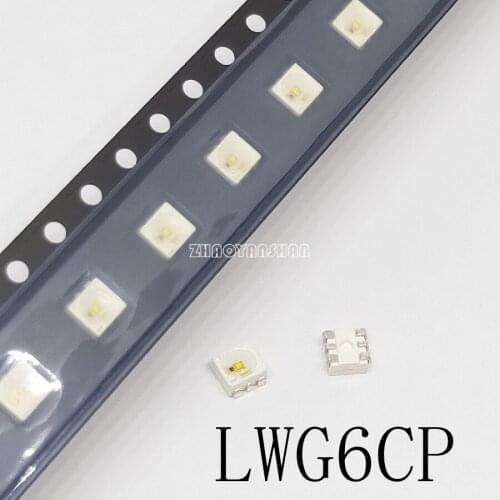 1000pcs X LW G6CP LWG6CP LED 3528 White SMD LED PLCC-6 0.5W