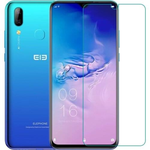 2PCS For Elephone A6 MAX Tempered Glass Protective 2.5D High Quality FOR Elephone A6 MAX Screen Protector Glass Film Cover