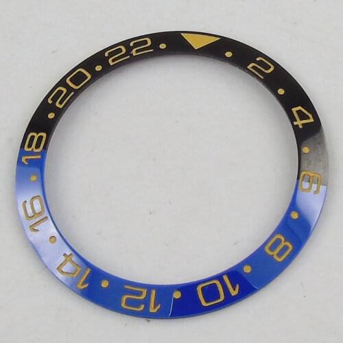 38mm Ceramic bezel insert fit for 40mm submariner SKX 007 watch