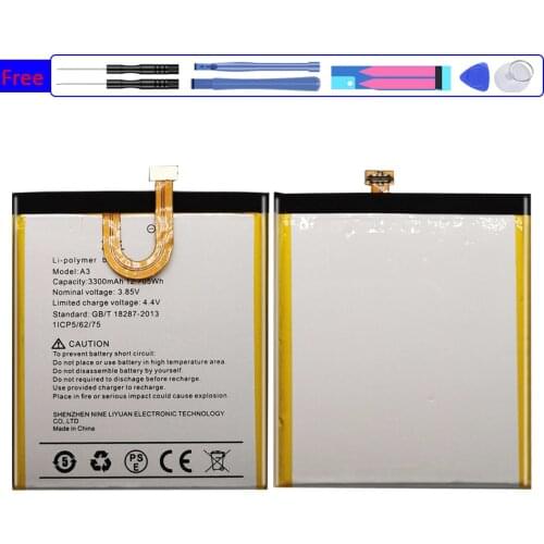 Battery 3300mAh For UMI Umidigi A3 / A3 A 3 Pro A3Pro Bateria