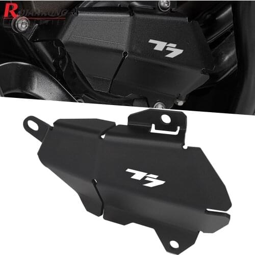 For Yamaha T7 Tenere700 Rally 2019 2020 2021 Motorcycle ALUMINIUM Water Pump Protection Guard Covers XTZ700 Tenere/XT700Z Tenere