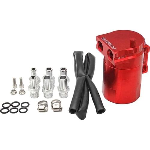Hot Sale Car Modification Parts Aluminum Alloy Oil Can Breathable oil Can Universal Oil Catch Can Car Reservoir