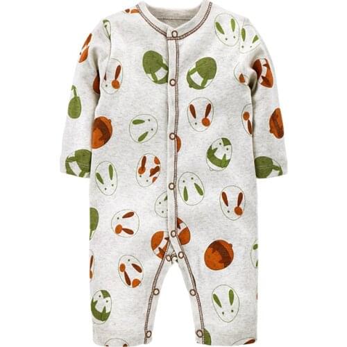 Spring And Autumn Baby Rompers Newborn Baby Clothes For Girls Boys Long Sleeve cotton Jumpsuit Baby Clothing boy Kids Outfits