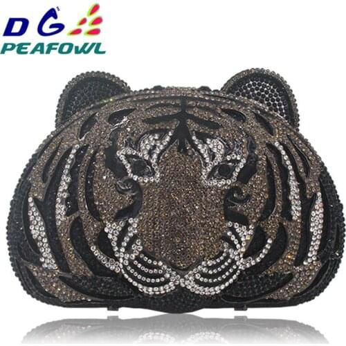 DG PEAFOWL Women's Bags With Rhinestones