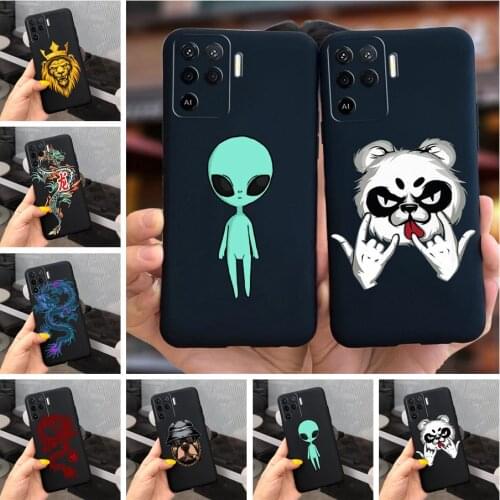For Oppo F19 Pro Case OppoF19 Soft Silicone Cute Animals Funda Phone Cases For Oppo F19 Pro Plus 5G Back Cover Shockproof Bumper
