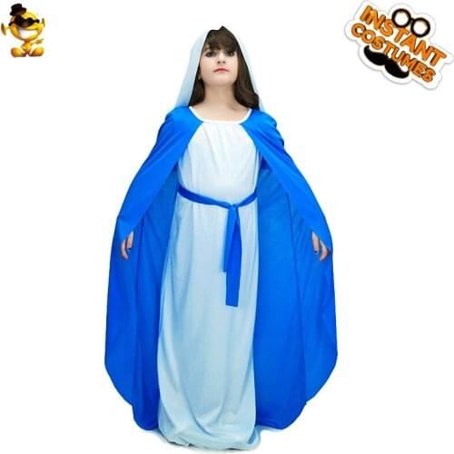 DSPLAY New Design Blue Robe Fashionable Halloween Dress up for Girl Cosplay Costume Kids Fancy Dress