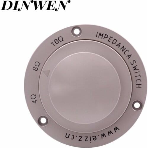EIZZ High End 4ohm 8ohm 16ohm Impedance Selector Rotary Switch AC3000V 10A Copper Pins PTFE Insulator Hifi Audio AMP DIY 1PC