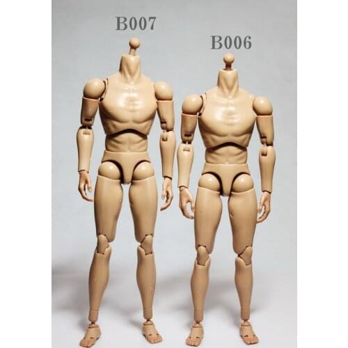 1/6 scale figure accessories doll body for 12" action figure doll without muscle Normal Male body in neck version