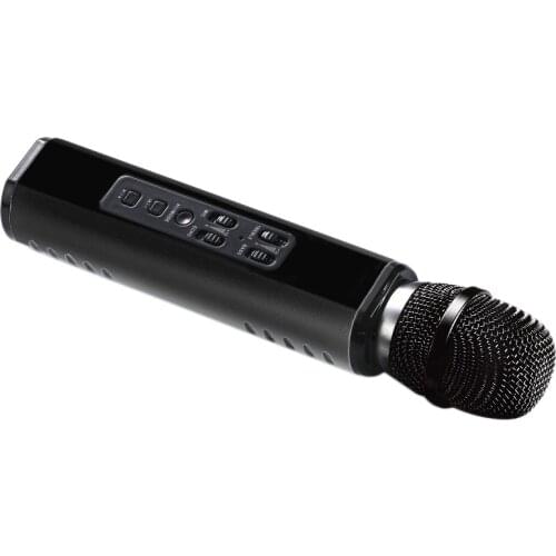 Condenser Microphone,Multi Functional Bluetooth Microphone 4.1 Speaker Portable Microphone for Android Phone