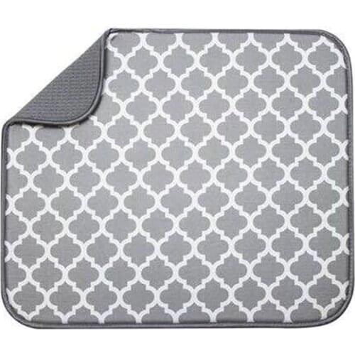 30*40cm Dish Drying Mat For Kitchen Mat For Dish Drying Drainer Of Microfiber Kitchen Cushion Pad Tableware Drying Mat
