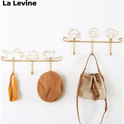 1PCS Creative Door Keychain Bedroom Hanging Clothes Scarf Hat Clothing Store Decoration Wall Household Goods Brand New