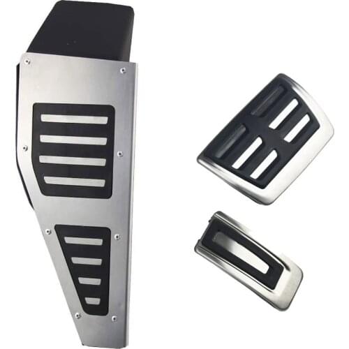 Stainless Steel Pedal Cover For VW GOLF 7 GTi MK7 POLO A05 Passat B8 for Skoda Rapid Octavia 5E 5F A7 2014
