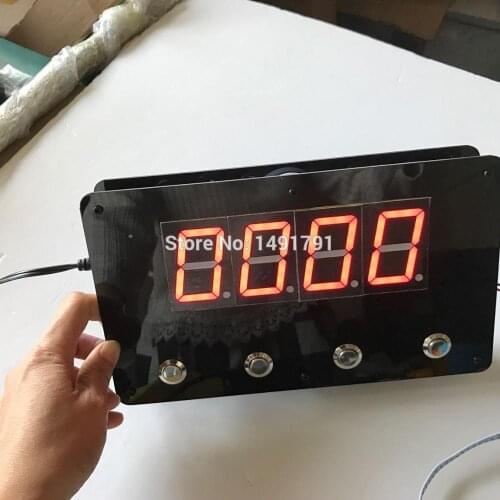 Room escape prop countdown timer enter the password before the countingdown to unlock and away from chamber room