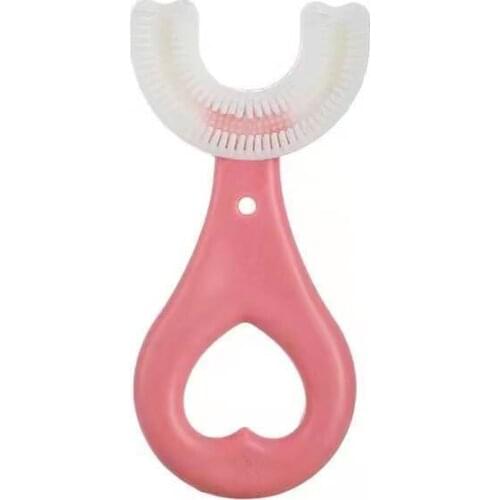 U children Toothbrush Babys Toothbrush mouth Clean Brushing Instrument Children oral Cavity Clean Toothbrush apparatus