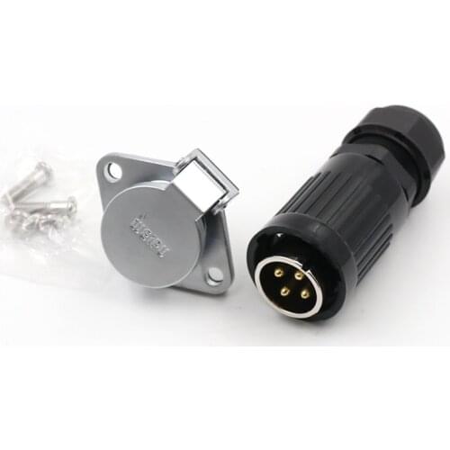 WEIPU WP20 TK+Z Waterproof M20 2Pin 3 4 5 Pin Solar Power Aviation Connector 7Pin 9Pin 12Pin Automotive Terminal Signal Adapter