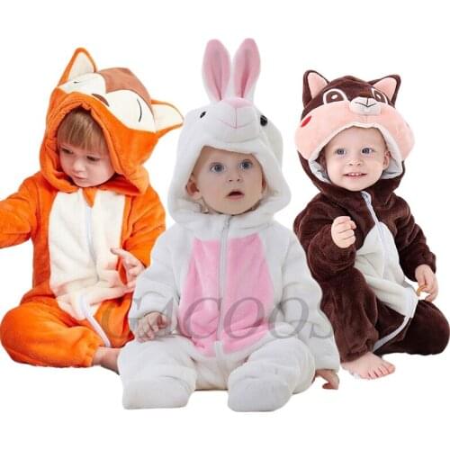 2020 Baby Romper Baby Boys Girs Unicorn Jumpsuit Infant Bebe Girls Clothes Toddler Cute Animal Costumes Kids Overalls ropa bebe