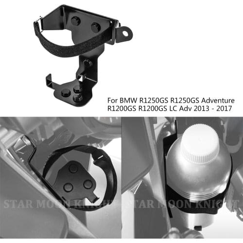 Motorcycle Beverage Water Bottle Drink Cup Holder Mount For BMW R 1250 GS R1250GS Adventure R1200GS R 1200 GS LC Adv 2013 - 2017