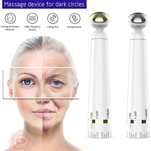 Mini Electric Vibration Eye Massager Anti-ageing Wrinkle Dark Circle Pen Removal Rejuvenation Beauty Care Portable Pen