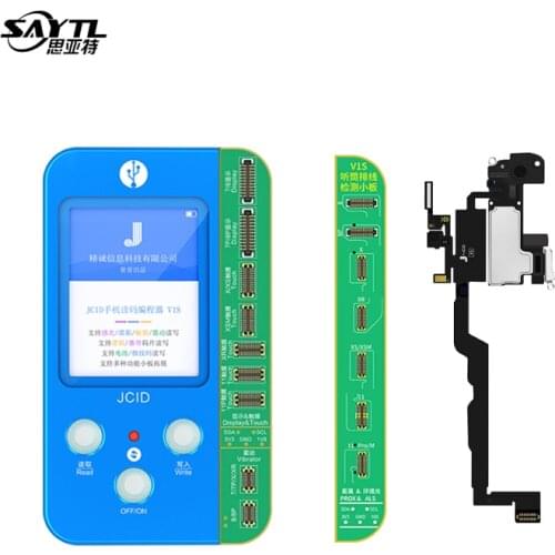 JC V1S Receiver FPC Earpiece Speaker Flex Cable Detection Board For iPhone Truetone Face ID Repair Without Original Receiver PFC