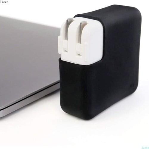 Ultra Thin Silicone Charger Protective Case Cover for MacBook Air Pro 13 15 16 inch touch bar 2020 A2289 A2179 A2141 A2159 A1932