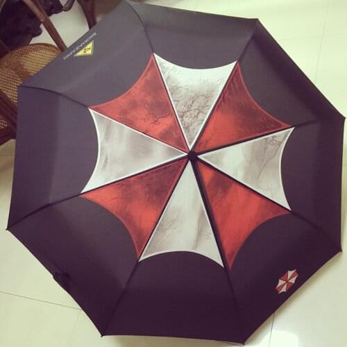 Residented Evil Umbrella Corp Theme Automatic Umbrella Protective Umbrella Lyon Animation Umbrella