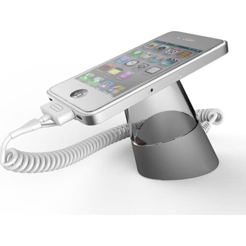 10PCS Transparent Acrylic Mobile Cell Phone Security Burglar Alarm Display Stand Solution Anti-theft Device Holder For All Phone