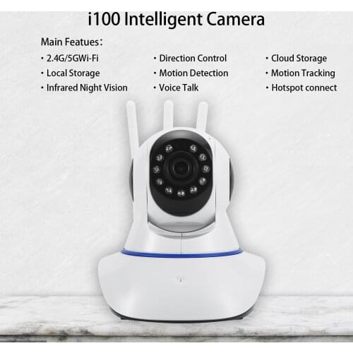 1080P Wireless IP Camera Pan Tilt 2MP Dome Indoor Two Way Audio CCTV WiFi Camera Baby Monitor Video Security Surveillance