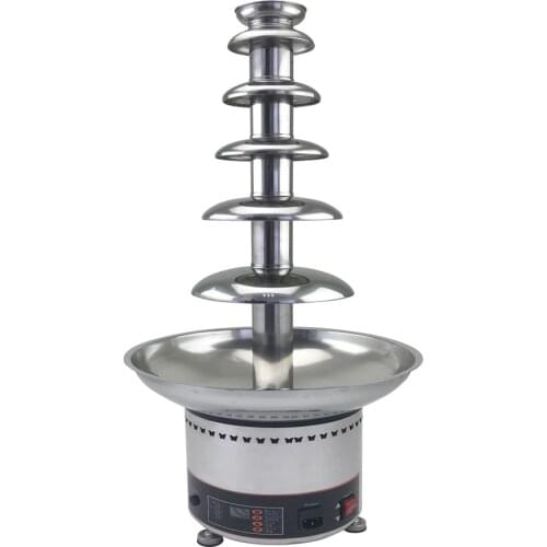 110V 220V Household Or Commercial Using Electric 6 Layers Chocolate Fountain Machine Digital Display Control EU/AU/UK/US