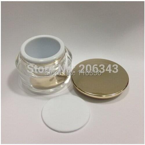 20g GOLD acrylic cream bottle,eyecream jar,Cosmetic Jar,Cosmetic Packaging