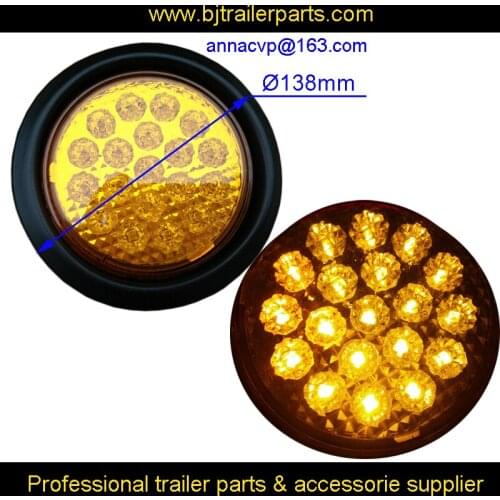 PROMOTION!!! LED trailer tail light INDICATOR tail RED light lamp trailer parts trailer lamp trailer parts