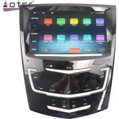 For Cadillac ATS 2013 - 2017 Android Auto Car Radio Screen Multimedia Video Player GPS CarPlay No 2 Din Tape Recorder