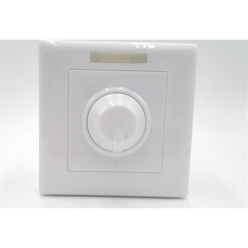 Free Shipping 110V 120V 220V 240V 300W 8A IR Knob PWM Triac LED Dimmer Switch For E27 GU10 Dimmable Spot Lights Downlights