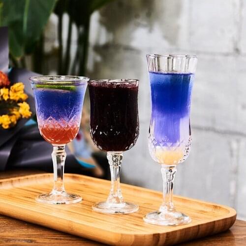 Diamond Engraving Goblet Wine Glass Cup 150-230ml Crystal Glass Art Multi Purpose Whiskey Brandy Gift Family Elegant Tasting Cup