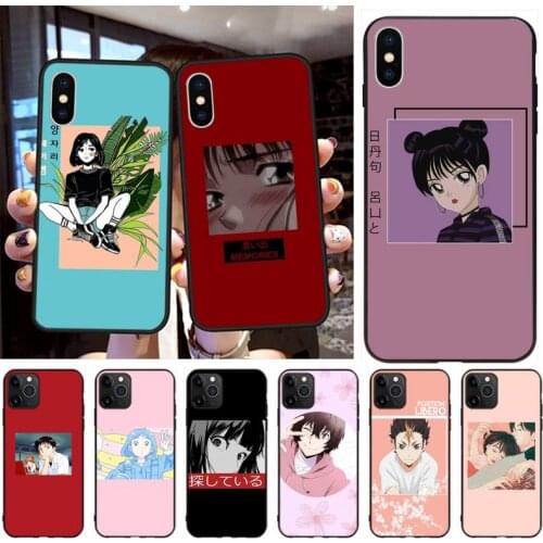 Japanese anime Love Friend Phone Case for iphone 12 pro max 11 pro XS MAX 8 7 6 6S Plus X 5S SE 2020 XR case