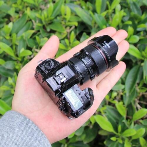 Colorful Camera 3D Metal Puzzles Adults Stainless Steel Laser Cut Manual Jigsaw Model Convectional Educational Kids Toys gift