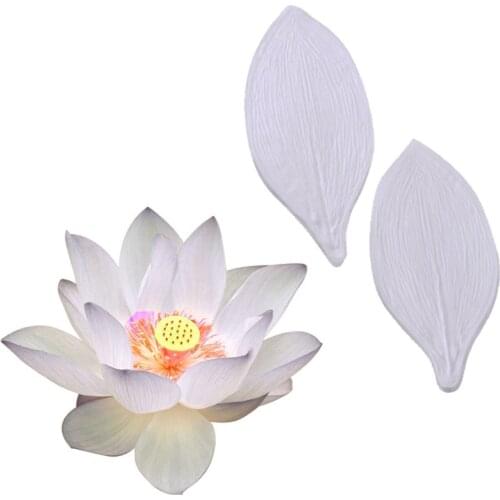 Lotus Petals Silicone Molds Fondant Cakes Decorating Tool Silicone Mold Sugarcraft Chocolate Baking Tool For Cakes Gumpaste Form